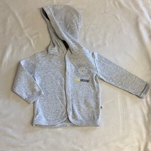 Petit Lem - Gray Jacket with lion design